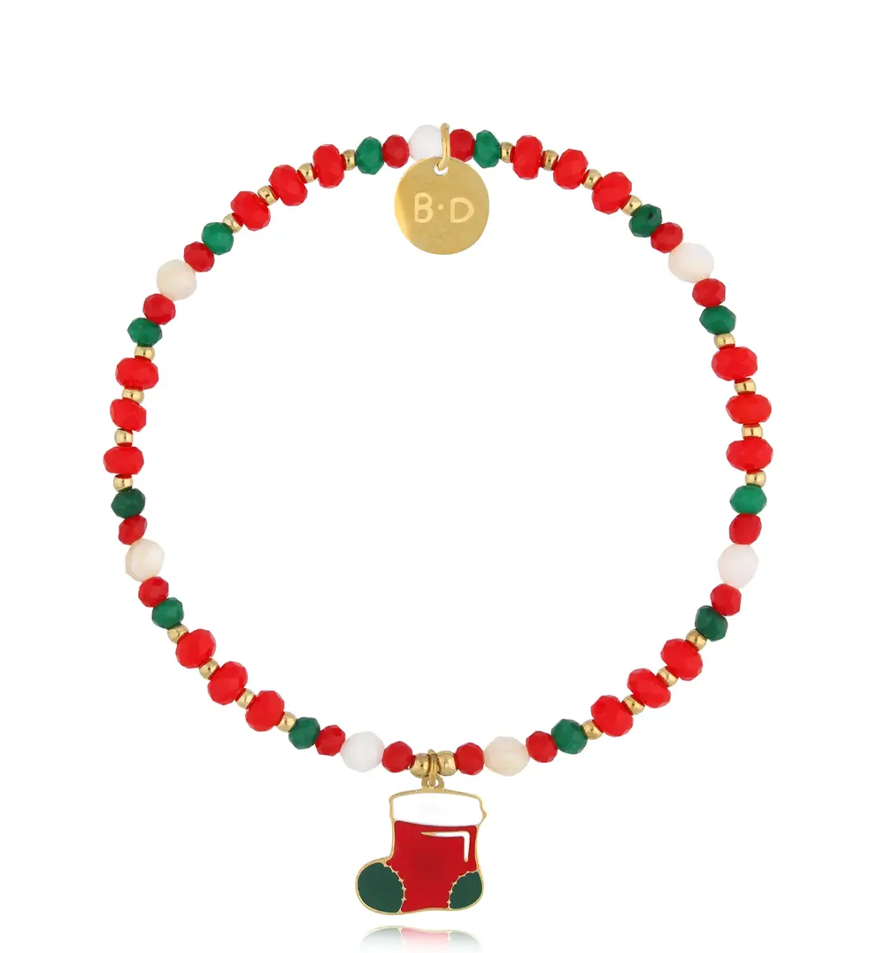 Bransoletka czerwona z bucikiem All I Want BTW2448