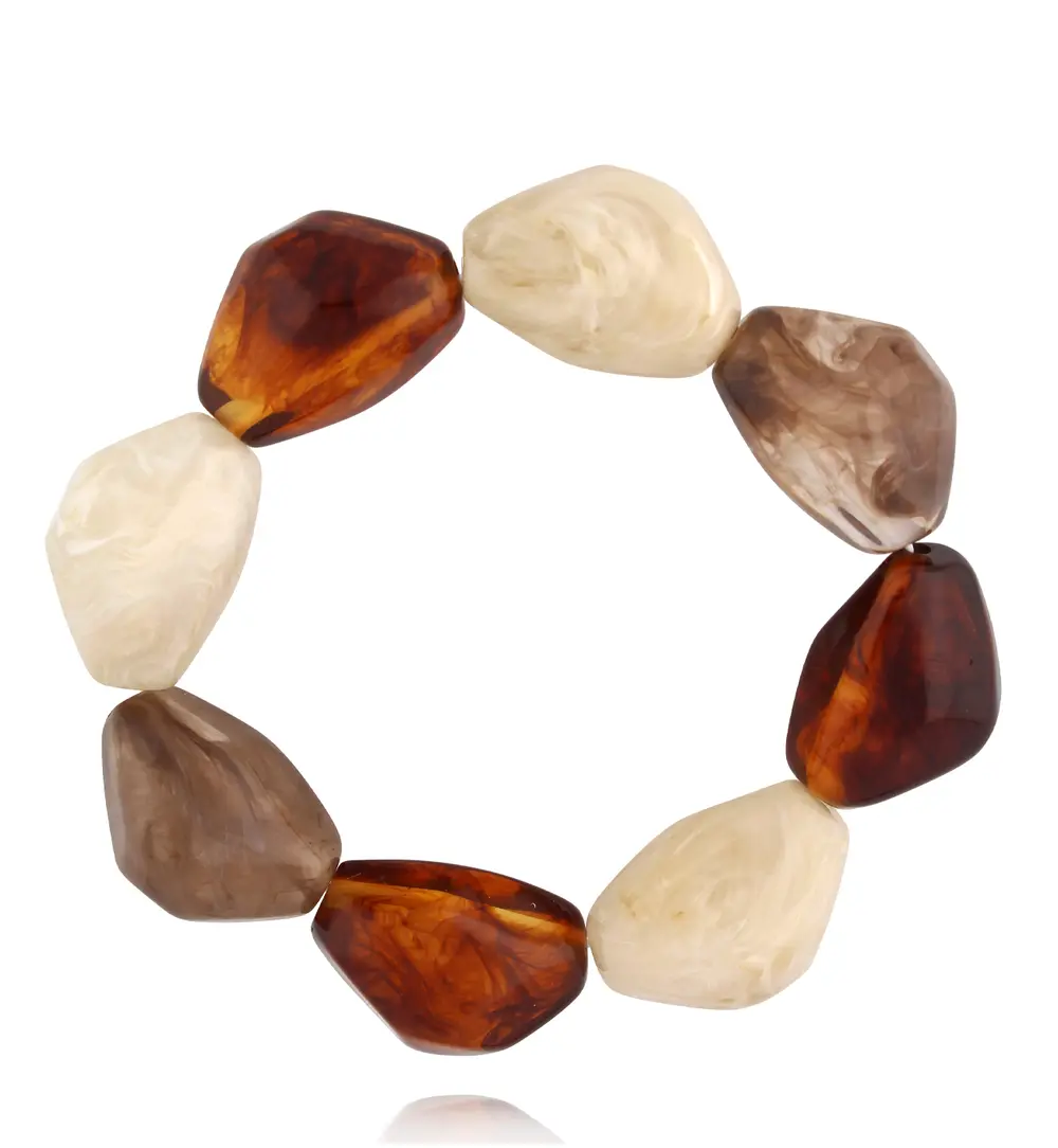 Bransoletka z nieregularnych elementów Natural Balance BEU0021